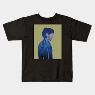 Portrait of a Woman Kids T-Shirt